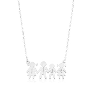 Ciondolo famiglia in argento