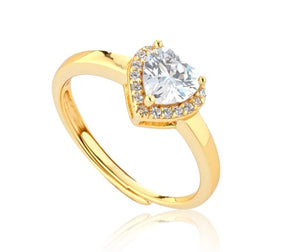 Eternity Heart Ring